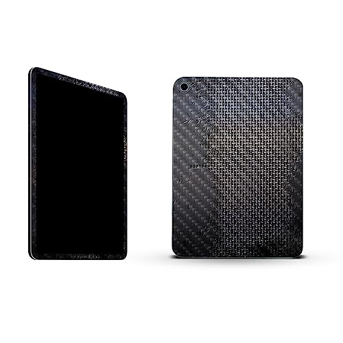 Image of MightySkins Carbon Fiber Skin Compatible with Apple iPad 10.9 inch 10th Gen (2022) Full Wrap Kit - Ripped | Protective, Durable Textured Carbon Fiber Finish | Easy to Apply | Made in The USA