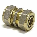 Schraubfitting-Kupplung gleichseitig für Alu-Verbundrohr für Trinkwasser, Heizung, Kühlung und...