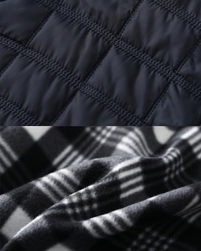 Image of VtuAOL Men's Cardigan Sweaters Casual Full Zip Sweaters Knitted Cardigan with Pockets