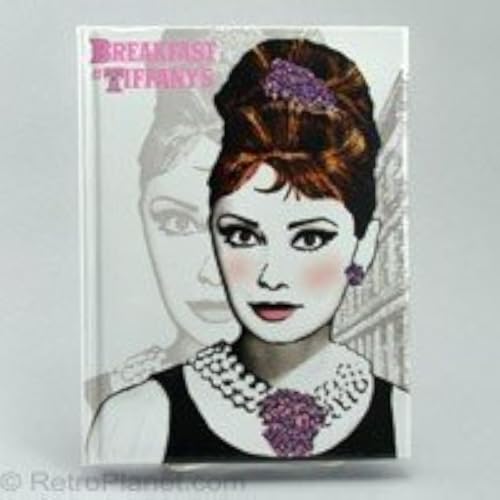 Carnet Audrey Hepburn A5 à pages lignées pour écriture et notes