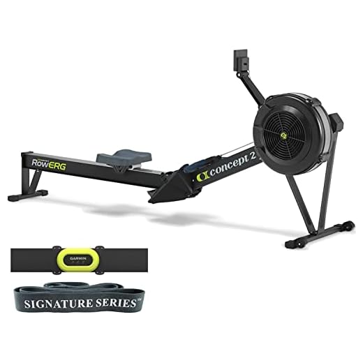 Concept2 RowErg Rowing Machine with Garmin HRM-Pro