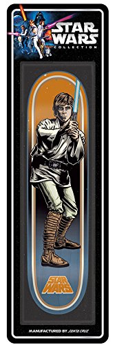 SANTA CRUZ Star Wars Luke Skywalker Collectible Skateboard Deck, Assorted, 31.7
