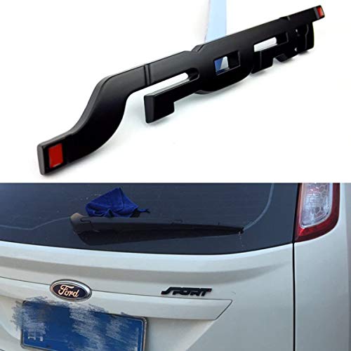 Emblema Adesivo SPORT esportivo de carro de metal 3D, modificação de carro decalques de emblema com