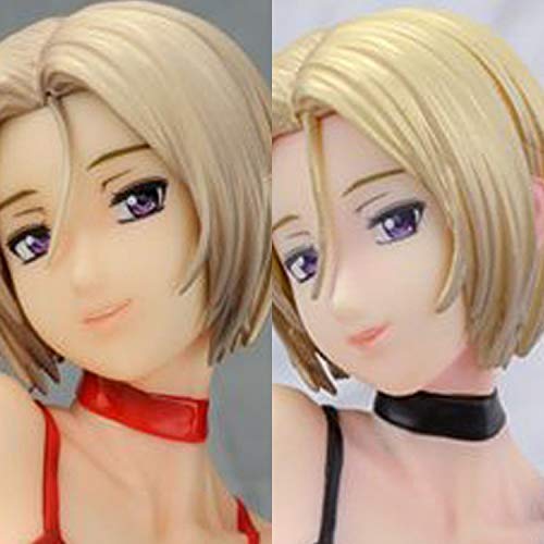 Dragon Toy Bible Black: Kitami Reika 1/6 Scale Action PVC Figure, Anime Pretty Girl Handmade Model/Character Sculpture, Computer Desktop Decoration Collection - High 16.5cm，Boxed (Color : Black+Red)