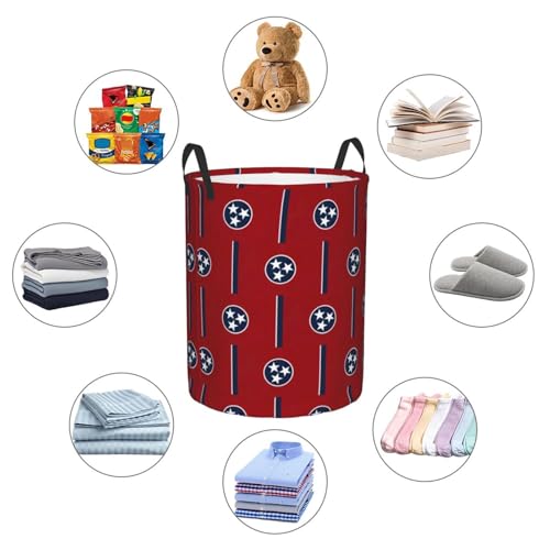 Panier à linge haut Tennessee grand format pour le rangement de la chambre