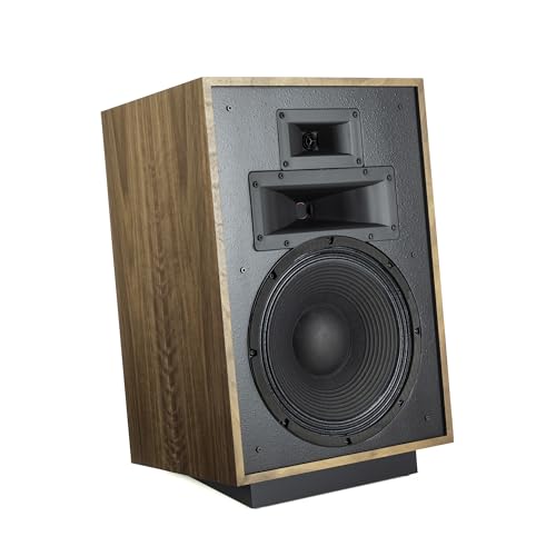 Image of Klipsch Heresy IV Heritage Premium Floorstanding Horn-Loaded Speakers in American Walnut - Pair
