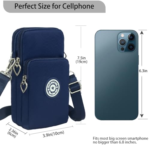 Image of JANKS Small Crossbody Bags for Women Mini Cell Phone Purses Handbag Shoulder Bag