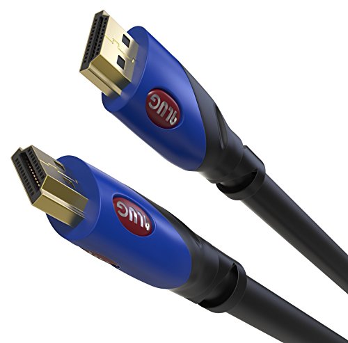 PlugLug HD-1000 Series High-Speed HDMI Cable (16 Feet) - Supports