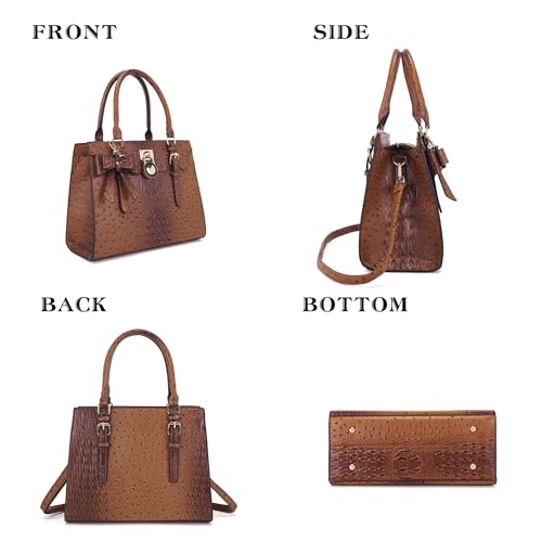 Set de bolsos y cartera para mujer Qiyuer 2 piezas miniatura 3