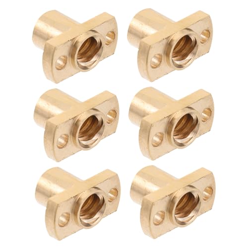 iplusmile 12pcs Nut Trapezoidal Screw Lead Screw Nut for Printer Upgrade Parts Accessories for Machine Assorted