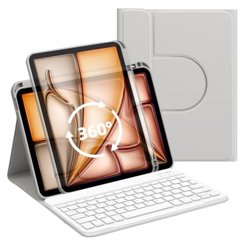Apple iPad 第7世代　シルバー 本体+キーボードカバー、ペンシルセット Amazon | 2022 10.9インチ iPad 10 キーボードケース 2025 iPad