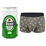 soxo Geschenke Für Männer Lustige Boxershorts Herren Unterhosen Bier M