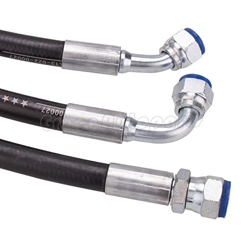 Mersuii Linhas de resfriamento de transmissão compatíveis com Chevy/GMC 6.6L Duramax com adaptadores