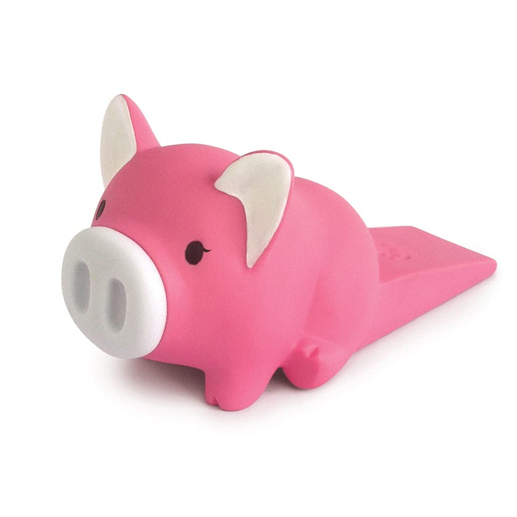 Butée de porte autocollante silicone rose protection murale meuble et jouet sécurité enfant