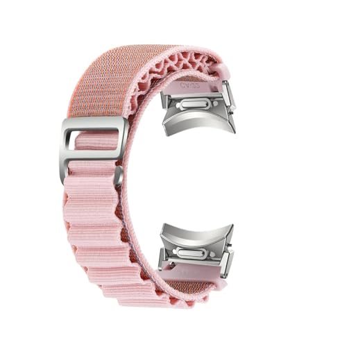 [���X] �A���p�C�� ���[�v �X�g���b�v Fit For Samsung Galaxy Watch 4/5/6 44mm 40mm 6 Classic 43 47mm �N�C�b�N�t�B�b�g�o���h 5Pro 45mm �i�C�����u���X���b�g�ɓK��(SendPink