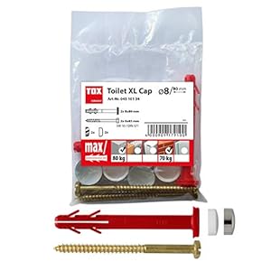 TOX Stand-WC-Befestigung Toilet XL Cap Set