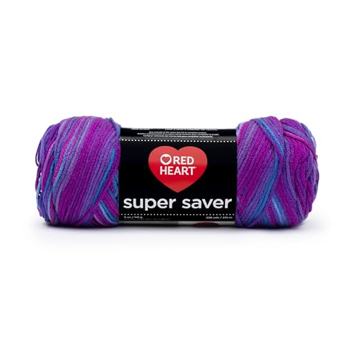 Image of Red Heart Super Saver Yarn - Grape Fizz