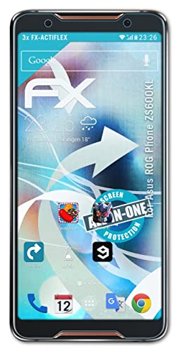 Atfolix Screen Protector Compatible With Asus Rog Phone Zs600Kl Protector Film, Ultra Clear And Flexible Fx Screen Protection Film (3X) #TOP2