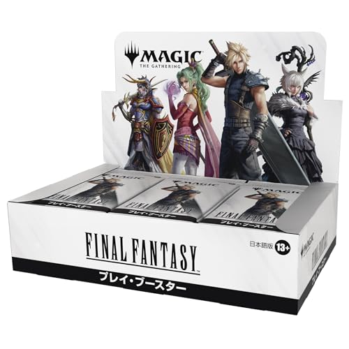 Magic: The Gathering - Final Fantasy Play Booster Japanese Version (BOX with 30 Packs) MTG Trading Card Game Wizards of the Coast FIN D38421400