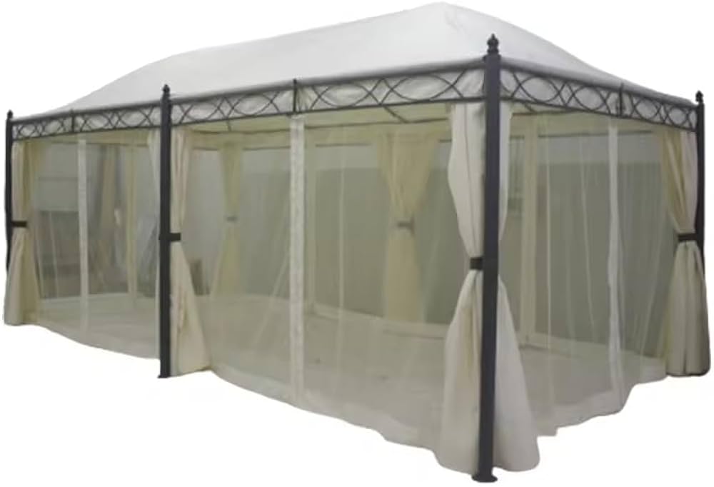 ガゼボ イベントテント 蚊帳 パーゴラシェード 常設 大型テント ガーデンハウス Amazon | ガゼボ イベントテント 蚊帳 ガーデンマスター