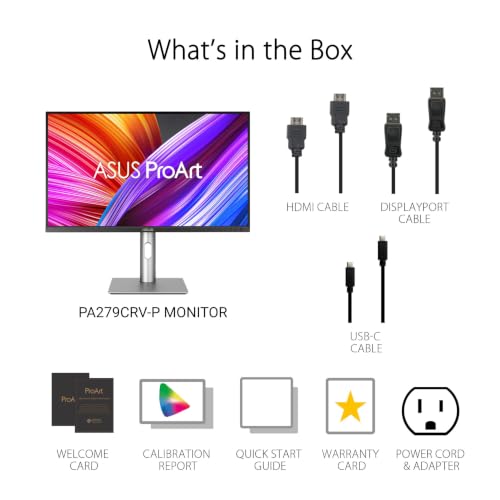 ASUS PA279CRV-P 27 Inch 4K UHD ProArt Monitor for Apple Mac, TAA Compliant - image 9
