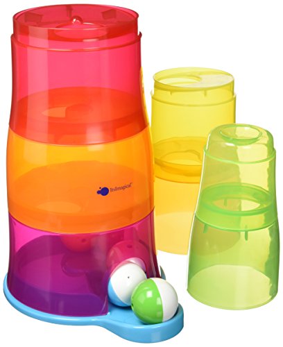 itsImagical- Torre de Cubos encajables con Bolas de Colores (Imaginarium 87316)