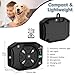 Anti Barking Device for Dogs, Dog Bark Deterrent Devices with 3 Modes, Ultrasonic Dog Bark Control Devices 50Ft Range Outdoor & Indoor, Waterproof Dogs Barking Silencer Safe for Human & Dogs (Black)