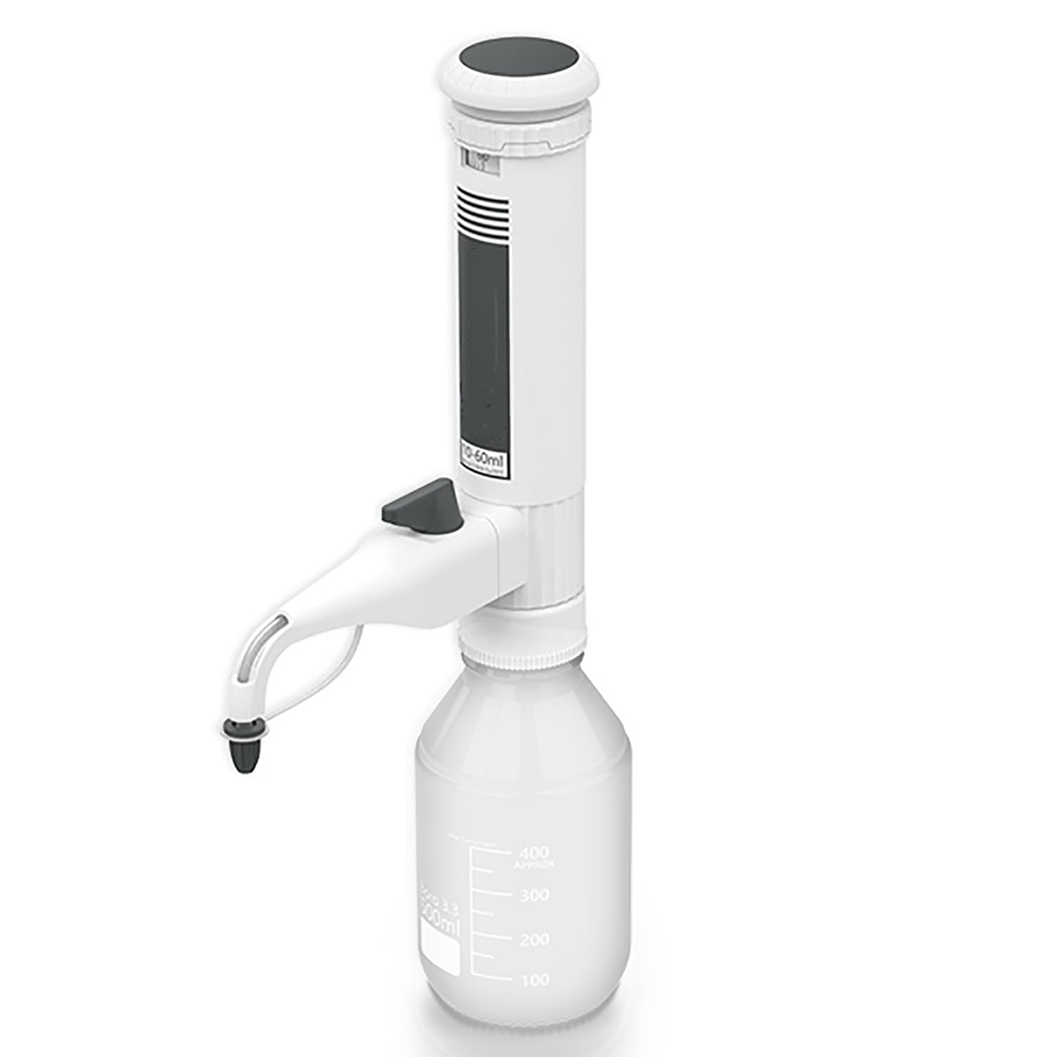 Dispenser 10-60 ml con tappo per bottiglia, dosatore liquidi regolabile, doppia valvola
