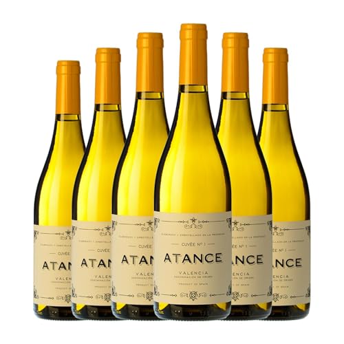 Risky Grapes Atance Cuvée Nº 1 Valencia 75 cl Vino blanco (Caja de 6 Botellas de 75 cl)