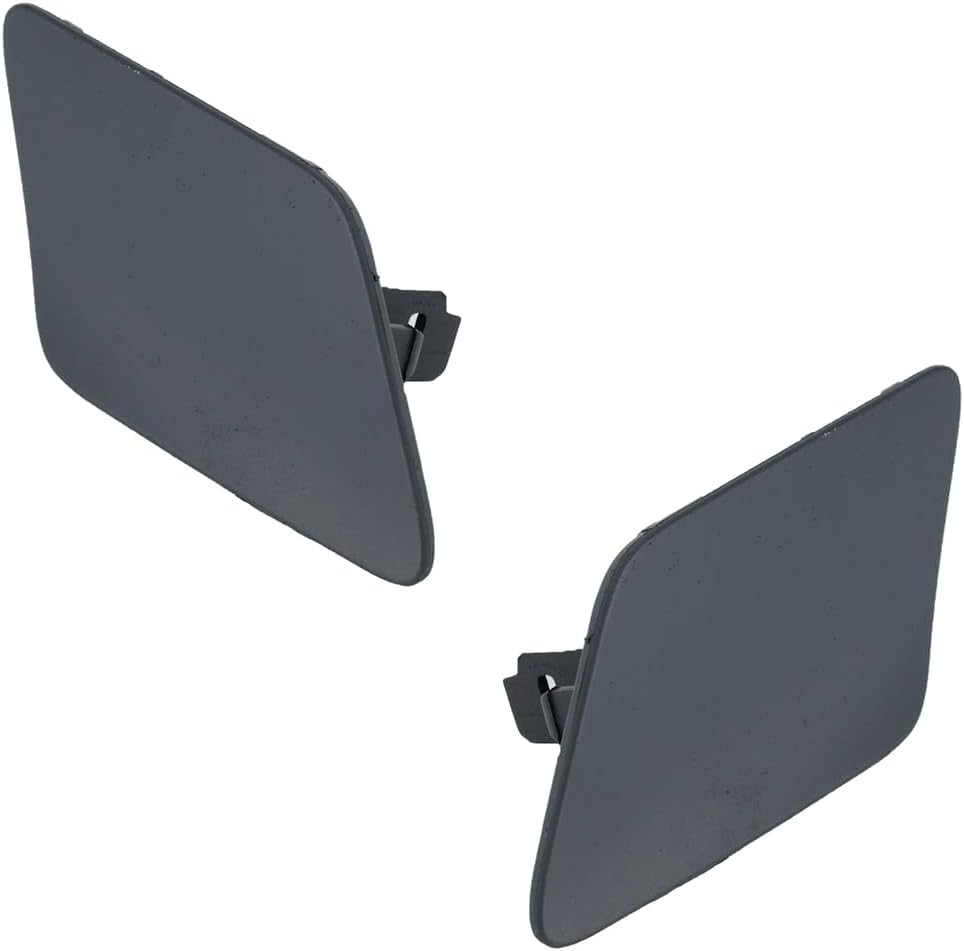 Rareelectrical New Front Left And Front Right Headlight Washer Cover Compatible With Audi Q5 Premium Plus 4 Cyl 2.0L Q5 Prestige 4 Cyl 2.0L 2018-2020 By Au1048109 Au1049109 80A807753gru