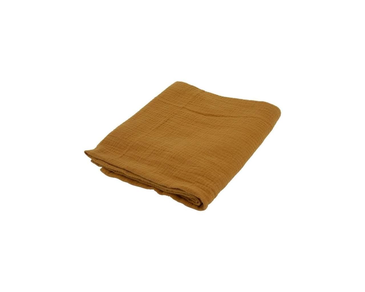 Domiva - MAXI PRINTED LANGE 100x100cm CARAMEL COTTON GAS