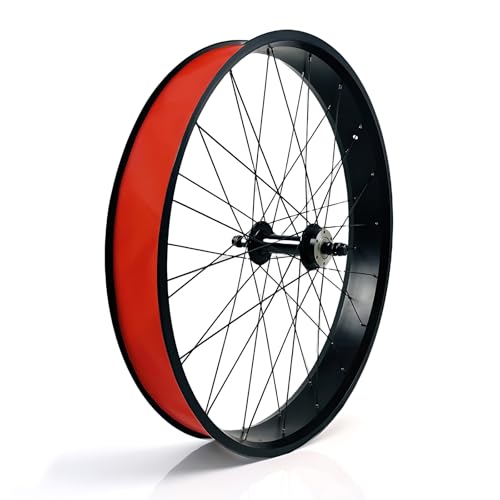 26 X 4,0Zoll Vorderrad Für Fatbikes 135mm/150mm Scheibenbremse Hinterrad Für Snowbikes 170mm/195mm 36H Naben Beachbike-Laufräder 13G Speichen Für Rotierenden Freilauf(Front wheel-150mm)