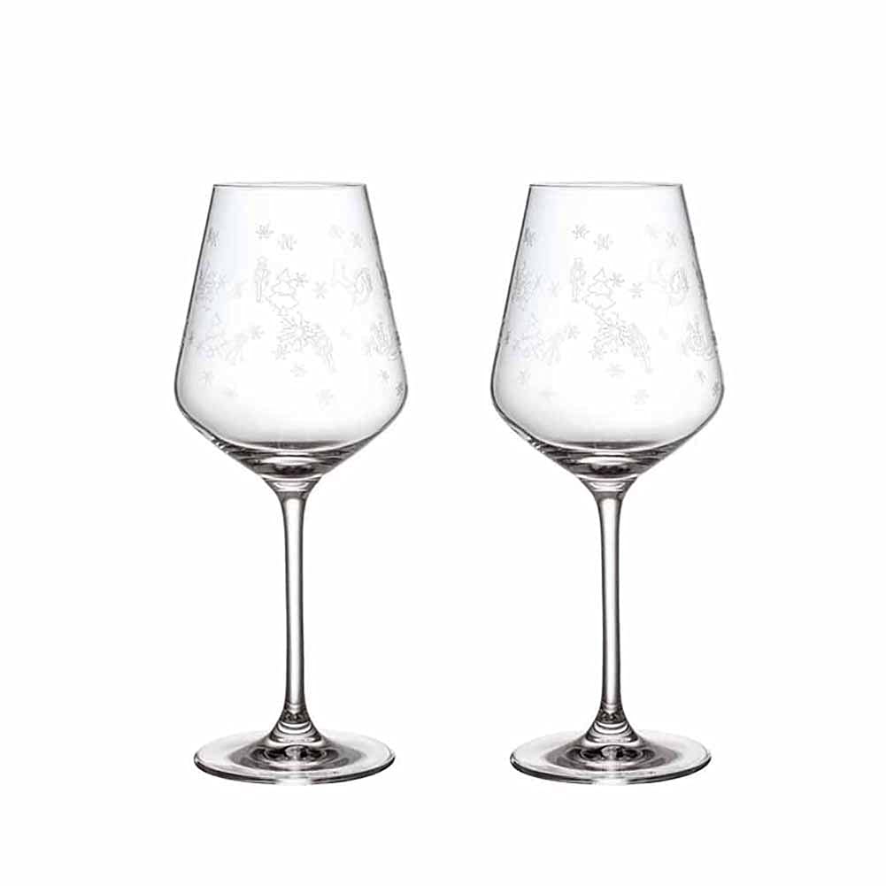 Villeroy & Boch Entrée Rotweingläser 4er Set – 480 Ml, Kristallglas – Klare Gläser