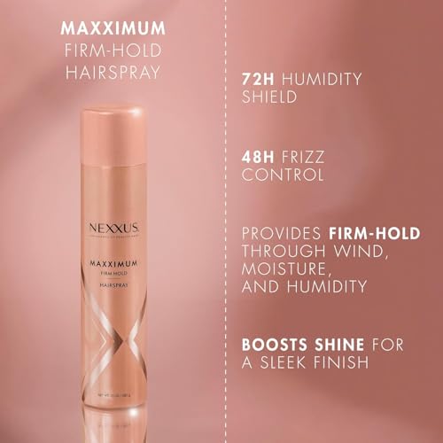 NEXXUS MAXXIMUM Firm Hold Hairspray 10oz Pack 10 miniatura 4