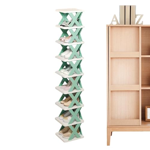 Rangement étroit pour chaussures : étagère verticale pour studio - 7