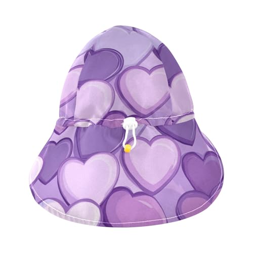 Toddler Baby Sunhat Baby Boys Beach Play Hats Girls UPF 50+ Large Brim Traveling Swim Hat3