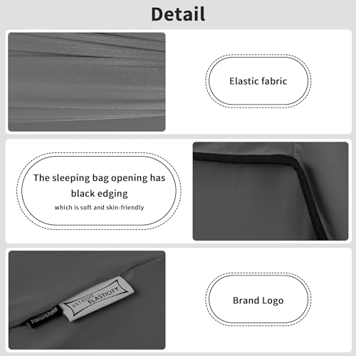 image for Naturehike High Elasticity Sleeping Bag Liner Lightweight Camping Trav