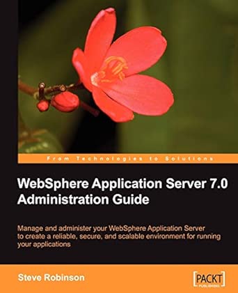 WebSphere Application Server 7.0 Administration Guide book cover