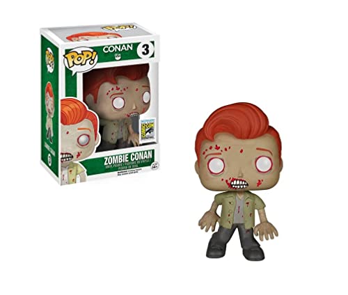 Sdcc 2015 Funko Pop! Zombie Conan O'Brien Vinyl Figure #3