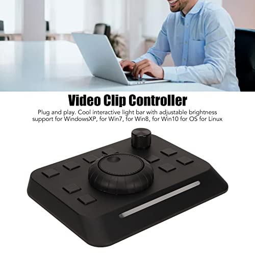 Console De Edição De Vídeo, Controlador Personalizado Com Console De Edição De Barra De Luz Para Edi