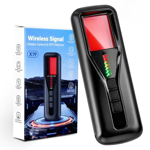 Senprity Rilevatore Microspie,Rilevatore di Videocamera Micro Spia,Rilevatore di Segnale GPS