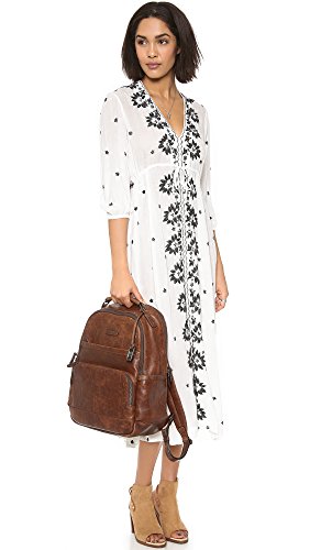 Frye Logan Backpack Backpack Cognac Antique Pull Up One Size #TOP1