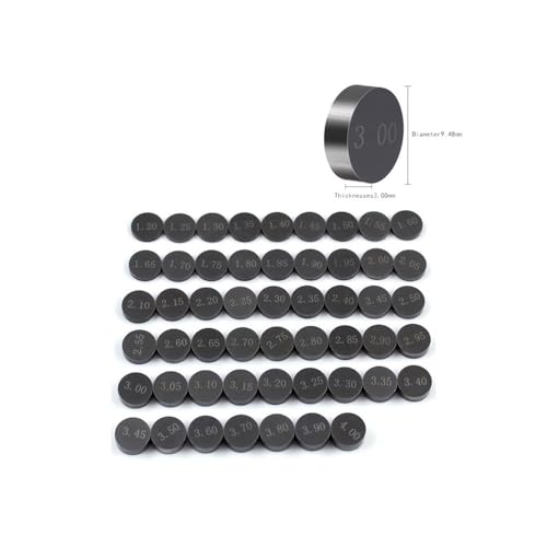 Cuñas de válvula 9.48mm para solucionar tirones y fallos en VMX1700 WR426F TDM850 2