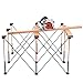 Bora Centipede 30in Folding Work Table Set - No Assembly 9-Strut Collapsible Table 3500lb Weight Limit - 4x4ft Mobile Work Station with Storage Bag, Foldable Work Bench Table - CK9S, Orange/Black