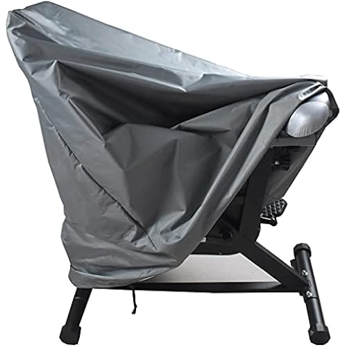 Mini Lustrous Exercise Bike Cover for Indoor Cycling & Home Gym Workout, Gray