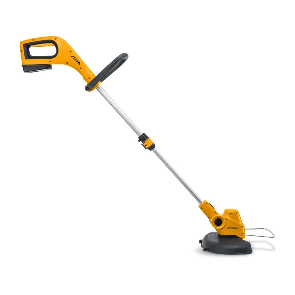Stiga Desbrozadora a batería SGT 100e Kit, batería de 20 V 2 Ah, Cabezal Giratorio 45°