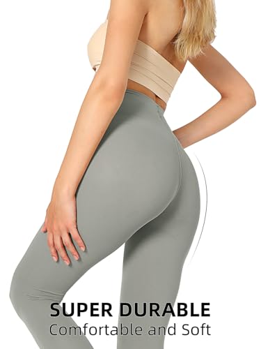 Image of Women's 80 Denier Semi Opaque Tights High Waist Soft Solid Color Footed Pantyhose