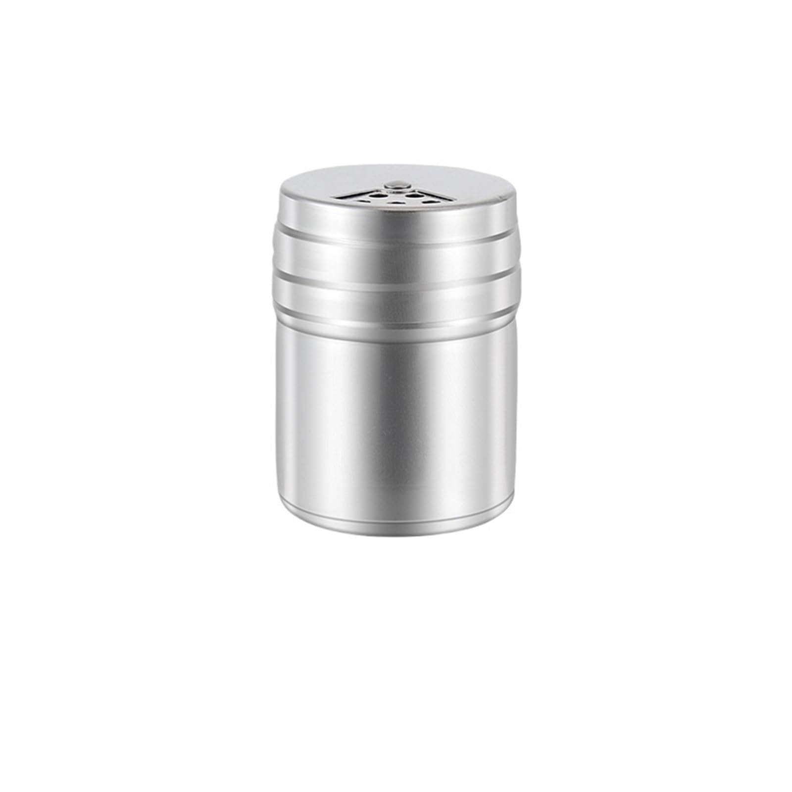 Juego de tarros Especias Acero Inoxidable 2 Piezas para Casa | Contenedor de condimentos, organizador de cocina, sal, pimienta, barbacoa, tarro de azúcar, botellas con sabor(5X7CM-B)