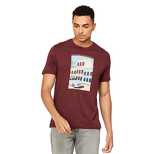 Image of Fame Forever by Lifestyle Men Cotton Regular Fit Printed T Shirt