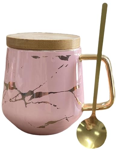 Set de taza de porcelana para té y café 400 ml miniatura 1